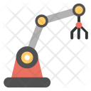 Industrial Robot Technology Icon