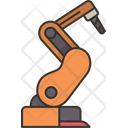 Industrial Robot Manufacturing Icon