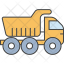 Industrial Truck Construction Truck Icon