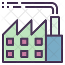 Industry Factory Manufacture Icon