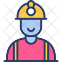 Industry Worker Construction Icon