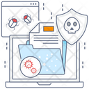 Infected File Infected Folder File Virus Icon
