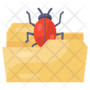Infected File Infected Folder File Virus Icon