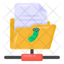 Folder Virus Infected Folder Infected File Icon