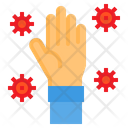 Hand Coronavirus Virus Icon