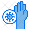 Hand Virus Coronavirus Icon