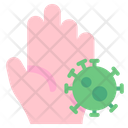 Hand Corona Virus Icon