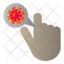 Hand Virus Covid Icon