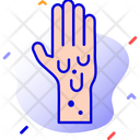 Infected Hands Hands Virus Icon