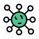 Bacteria Infection Germs Icon