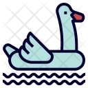 Inflatable Swan Icon