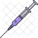 Injection Medicament Syringe Icon