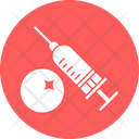 Injection With Vaccine Injecting Injection Icon