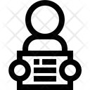 Inmate Arrested Prisoner Icon