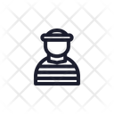 Prisioner Criminal Person Icon