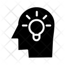 Ideas Brain Brainstorming Icon