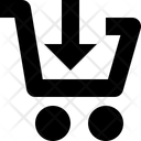 Put Cart Shoppinc Icon
