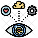 Behavioral Tracking Cyber Icon