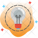 Bulb Discovery Electric Icon