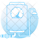 Instant Geyser Water Warmer Water Streamer Icon
