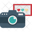 Instant Photography Camera Love Moments Icon