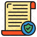 Insurance Paper Protection File File Icon