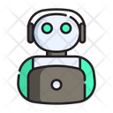 Intelligent Assistant Robot Assistant Icon