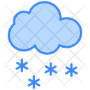 Intense snow  Icon
