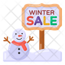 Winter Sale Winter Sale Board Sale Sign Board Icon