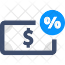 Interest Rate  Icon