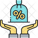 Interest Rate Insurance Discount Insurance Icon