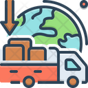 Importers Import Goods Shipping Icon
