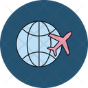 Delivery International Logistics Icon