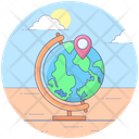 International Location Map Pointer World Map Icon