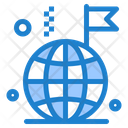 International Location World Internet Icon