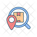 International Shipment Tracking Package Icon