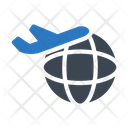 Flight Transport Global Icon