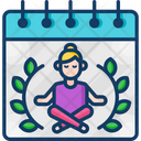 International Yoga Day Icon