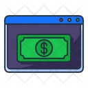 Browser Dollar Icon