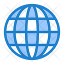 Internet Connection Earth Connection Icon