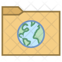Internet Folder International Icon