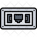 Internet Usb Socket Icon