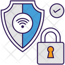 Virus Protection Cyber Security Internet Security Icon