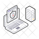 Internet Security Firewall Cyber Security Icon
