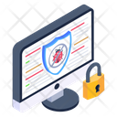 Cybersecurity Internet Security Cyber Antivirus Icon