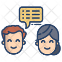 Interview Discussion Chat Icon