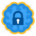 Introvert Brain Security Mind Security Icon