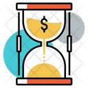 Investment Duration Time Period Hourglass Icon