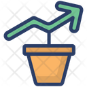 Investment Growth Money Growth Business Development Icon