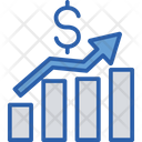 Investment Growth Growth Income Icon